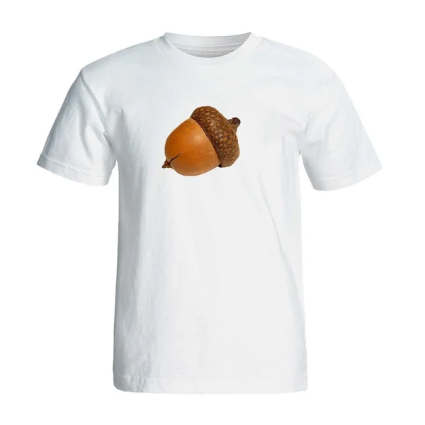 تیشرت طرح بلوط تک سایز — طرح زیبا با چاپ بلوط برای کودک